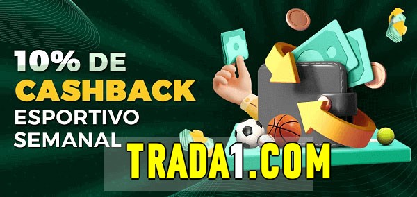 10% de bônus de cashback na trada 